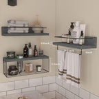 PopiShelves Bathroom Shelves Over Toilet - Image 3