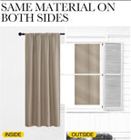 NICETOWN Kitchen Curtains, Short Blackout Curtains & Drapes, Thermal Insulated - Image 5