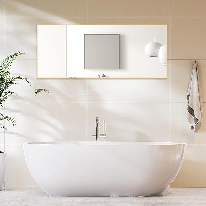 Sweetcrispy 64"x21" Full Length Mirror, Leaning or Standing Full Body Mirror - Image 9