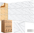 50 Pack Bulk Self-Adhesive Soundproof Wall Panels, 1.2lb/ft³ High Density by Staytunedforournewproduct