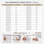 Grandekor No Drill No Tools Cordless Cellular Shades, 35.5" W x 64" H, UV - Image 3