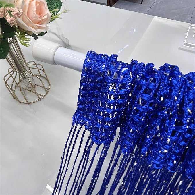 ave split Decorative Door String Curtain Wall Panel Fringe Window Room Divider - Image 2
