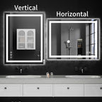 LED Bathroom Mirrors 28"x32" Bathroom Mirror - Image 9
