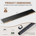 Heimlove 55 Inch Long Floating Shelves - Image 3