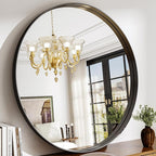 48 Inch Round Bathroom Mirror - Image 7