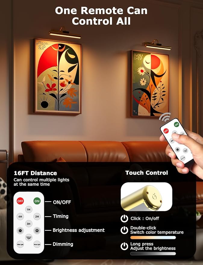 16in Wireless Picture Light - Image 4