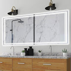 Ratsamee 60x40 Inch Led Mirror for Bathroom by RATSAMEE