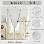 Self-Adhesive Total 100% Blackout Window Treatment - Image 6