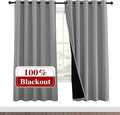 NICETOWN Full Shade Curtain Panels, Pair of Energy Smart & Noise Blocking Out by NICETOWN