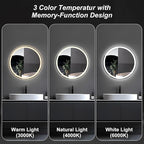 Sweetcrispy 28 Inch Round LED Bathroom Mirror - Image 5