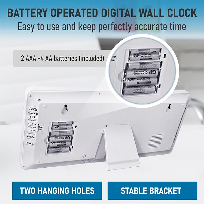 TXL 18.44" Large Digital Wall Clock - Image 6