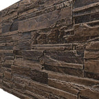 EverStone Cascade Faux Stone Panel, 48 5/8"W x 24 3/4"H x 1 1/4"D, Willow Peak - Image 7