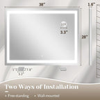 FENNIO Large Vanity Mirror - Image 7