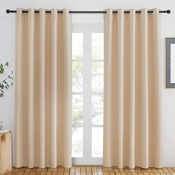 NICETOWN Blackout Curtains for Windows 84 inch Long - Image 2