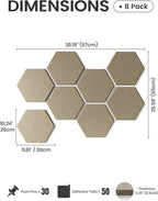 Fluxynara Hexagon Cork Board Alternative - Image 2