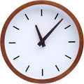 Driini Modern Mid Century Wood Analog Wall Clock by Driini