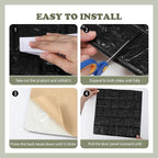 30 Pcs 3D Wall Panels Peel and Stick, Home Decoration - Image 7