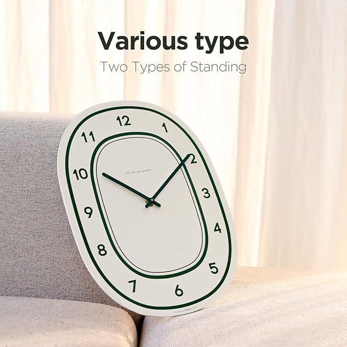 mooas Forest Flatwood Wall Clock - Image 4