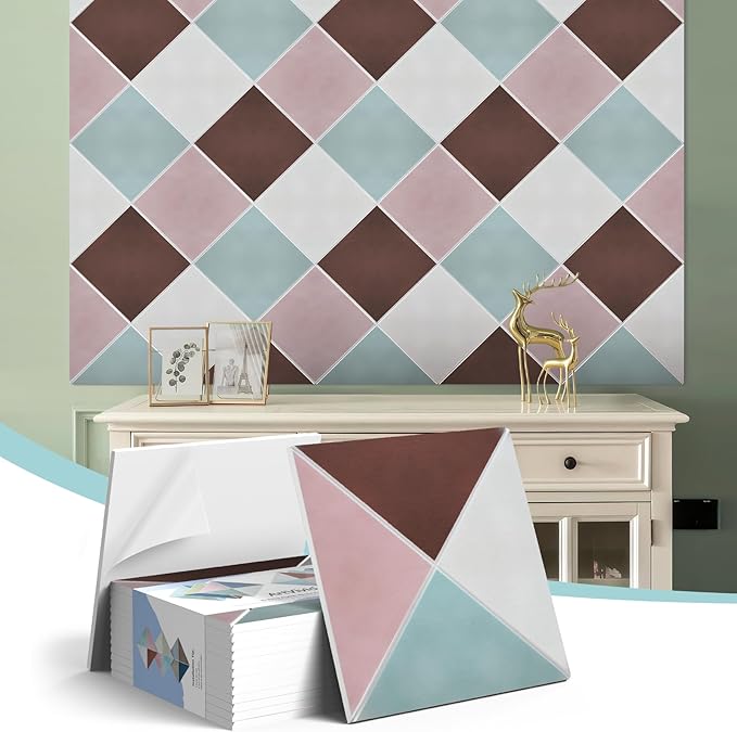 12Pack Acoustic Panels, Self-Adhesive Sound Proof Panels by ArtVivid