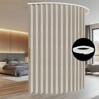 Room Divider Curtain Sets with Flexible Ceiling Track, Privacy Soundproof - Image 2