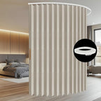 Room Divider Curtain Sets with Flexible Ceiling Track, Privacy Soundproof - Image 2
