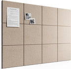 Bumusty Large Cork Board 48" x 36" Alternative by BUMUSTY