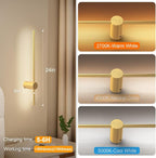 NIORSUN 24 Inch Battery Operated Wall Sconce Set of 2, 10 Colors Dimmable - Image 4