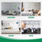 Wall Clock 12 Inch Non-Ticking Silent Modern Simple Style Round Decor Clock - Image 7