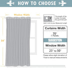 ChrisDowa Blackout Curtains 70 inches Wide - Image 5