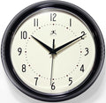 Infinity Instruments LTD. Retro 9 inch Silent Sweep Non-Ticking Mid Century by InfinityInstruments