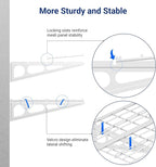 FLEXIMOUNTS 2-Pack 2x6ft Garage Shelving 24-inch-by-72-inch Heavy Duty Wall - Image 6