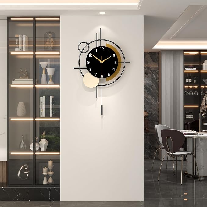 Large Wall Clock for Living Room Decor Modern Wall Clock - Image 2