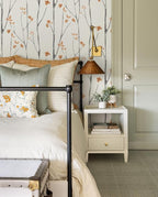 Timeet Peel and Stick Wallpaper Boho Floral Wallpaper Tree ContactPaper - Image 3