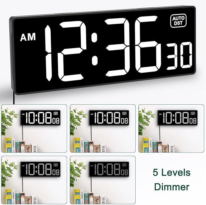 Soobest LED Digital Wall Clock - Image 4
