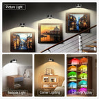 Xuolder Picture Lights for Wall, 2000mAh Rechargeable Battery Poster Lights LED - Image 7