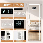 LED Mirror Jewelry Cabinet - Image 3