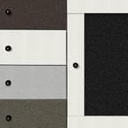 Black Peel and Stick Wallpaper Slight Velvety Feeling Woven Fabric Grasscloth - Image 5