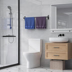 Powools Matte Black Towel Rack for Bathroom - Image 8