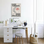 Maximalist Vintage Mental Health Posters Retro Unique Eclectic Wall Art 08x10 - Image 3