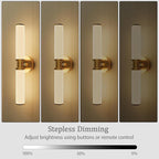 Rayogale Battery Operated Wall Sconce Set of 2, Modern Rechargeable Wall Lights - Image 2