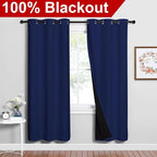 NICETOWN 100% Blackout Curtains - Image 2