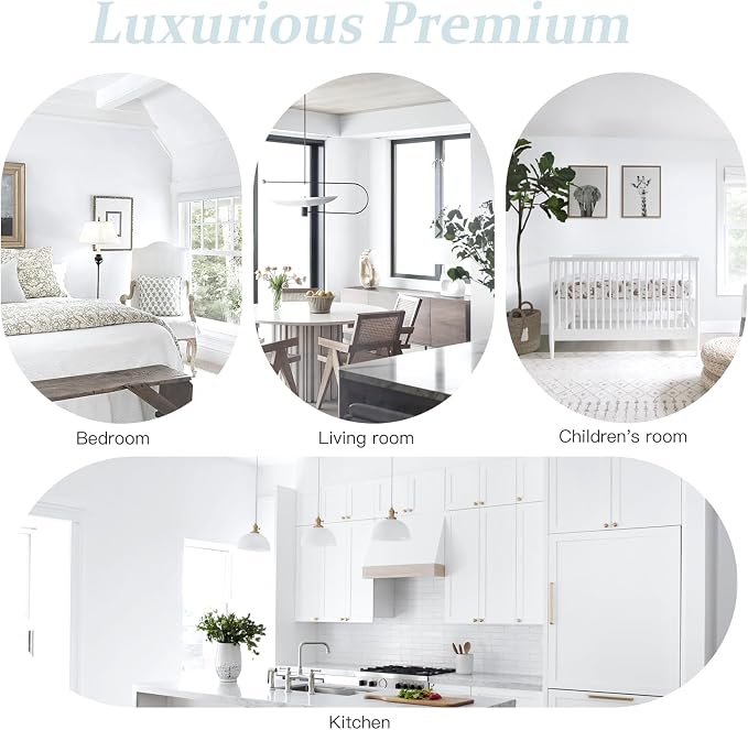 Dimoon 394''x23.6'' Peel and Stick Wallpaper White Contact Paper - Image 7