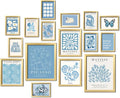 ANERZA 16 PCS Blue Wall Art Decor, Matisse Gallery Wall Prints by ANERZA