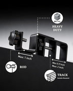 Mimiio No Drill Curtain Rod Brackets - Image 5