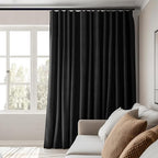 MaKefeile Room Divider Curtains Total Blackout Privacy Curtain Panel Room - Image 5