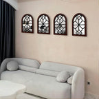 ZEXUIRU 4 Set. Rustic Wall Mirrors - Image 6