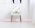 FLFK Pink Heart Wallpaper Border - Image 5