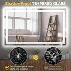 Hivone 55X30 LED Bathroom Mirror - Image 6