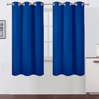 LEMOMO Royal Blue Thermal Blackout Curtains/42 x 72 Inch/Set of 2 Panels Room by Lemomo