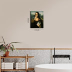 Funny Mona Lisa Canvas Wall Art - Image 3